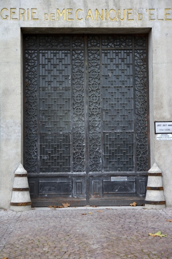 Porte centrale. © Yves Sancey / Région Bourgogne-Franche-Comté, Inventaire du patrimoine - 2009