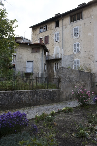 Elévation postérieure. © Yves Sancey / Région Bourgogne-Franche-Comté, Inventaire du patrimoine - 2009