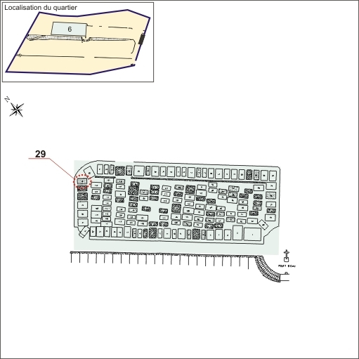 Plan de situation. © André Céréza / Région Bourgogne-Franche-Comté, Inventaire du patrimoine - 2009