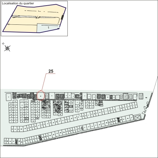 Plan de situation. © André Céréza / Région Bourgogne-Franche-Comté, Inventaire du patrimoine - 2009