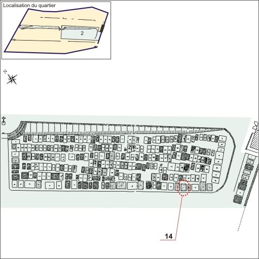 Plan de situation. © André Céréza / Région Bourgogne-Franche-Comté, Inventaire du patrimoine - 2009