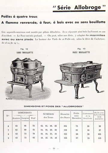 Poêle à 4 trous. Série Allobroge. © Jérôme Mongreville / Région Bourgogne-Franche-Comté, Inventaire du patrimoine - 2009