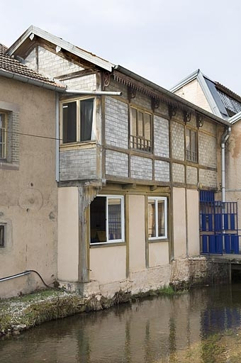 Façade est des bureaux. © Jérôme Mongreville / Région Bourgogne-Franche-Comté, Inventaire du patrimoine - 2009