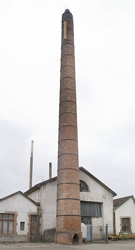 La cheminée et la chaufferie. © Jérôme Mongreville / Région Bourgogne-Franche-Comté, Inventaire du patrimoine - 2009