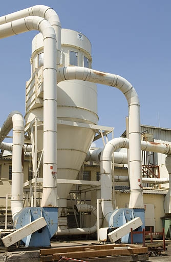 Silo de sciure. © Jérôme Mongreville / Région Bourgogne-Franche-Comté, Inventaire du patrimoine - 2009