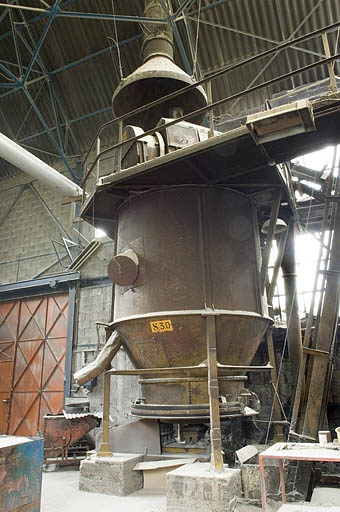 Equipement pour la préparation du sable de fonderie. © Jérôme Mongreville / Région Bourgogne-Franche-Comté, Inventaire du patrimoine - 2009