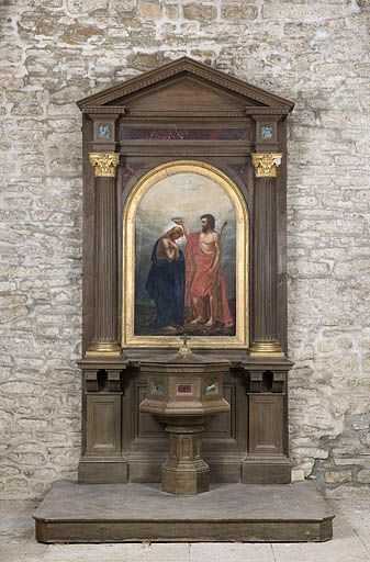 fonts baptismaux © Jérôme Mongreville / Région Bourgogne-Franche-Comté, Inventaire du patrimoine - 2010