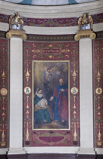 Sainte Famille. © Jérôme Mongreville / Région Bourgogne-Franche-Comté, Inventaire du patrimoine - 2010