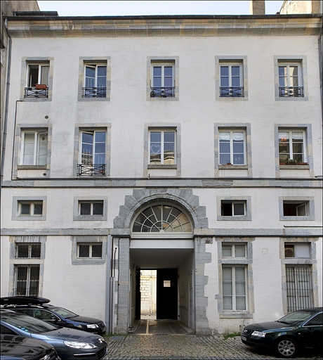 Façade postérieure, de face. © Yves Sancey / Région Bourgogne-Franche-Comté, Inventaire du patrimoine - 2010