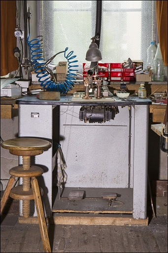 Vue d'ensemble d'une soudeuse. © Yves Sancey / Région Bourgogne-Franche-Comté, Inventaire du patrimoine - 2010