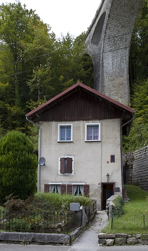 Elévation antérieure. © Yves Sancey / Région Bourgogne-Franche-Comté, Inventaire du patrimoine - 2010