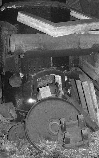 Base du petit coulée cubilot (3,5 tonnes). © Rémi Hamelin / Région Bourgogne-Franche-Comté, Inventaire du patrimoine - 2010