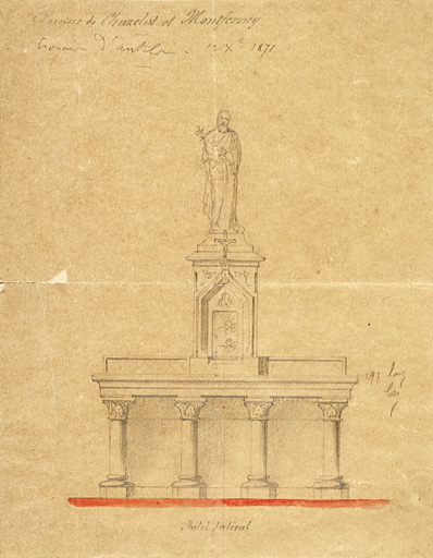 chapelle © Jérôme Mongreville / Région Bourgogne-Franche-Comté, Inventaire du patrimoine - 2011