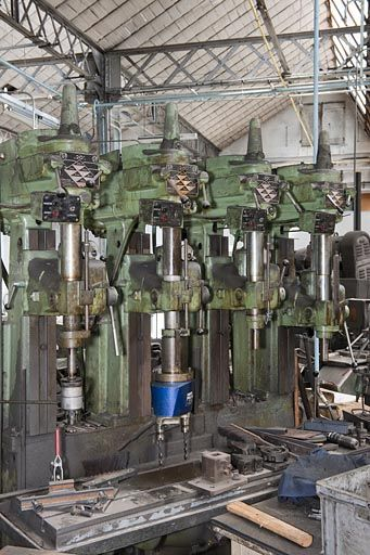 Machine à percer. © Jérôme Mongreville / Région Bourgogne-Franche-Comté, Inventaire du patrimoine - 2011