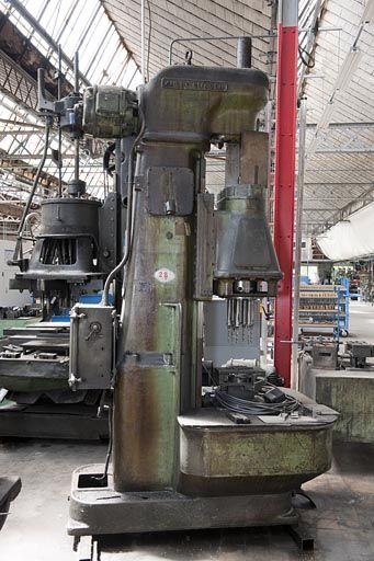 Perceuse multiple à colonne André Citroën. © Jérôme Mongreville / Région Bourgogne-Franche-Comté, Inventaire du patrimoine - 2011