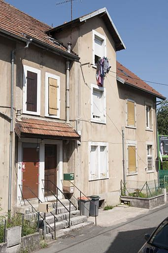 Détail d'une façade. © Jérôme Mongreville / Région Bourgogne-Franche-Comté, Inventaire du patrimoine - 2011