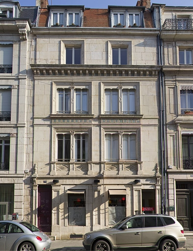 Façade antérieure, de face. © Yves Sancey / Région Bourgogne-Franche-Comté, Inventaire du patrimoine - 2012