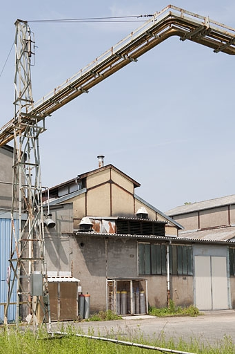 Pignon est d'un atelier. © Jérôme Mongreville / Région Bourgogne-Franche-Comté, Inventaire du patrimoine - 2012