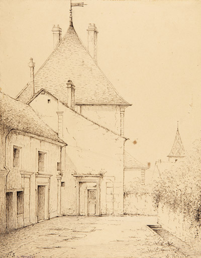 Ancien Couvent des Bénédictins de Faverney, [1898]. © Mary Ruffinoni / Région Bourgogne-Franche-Comté, Inventaire du patrimoine - 2012