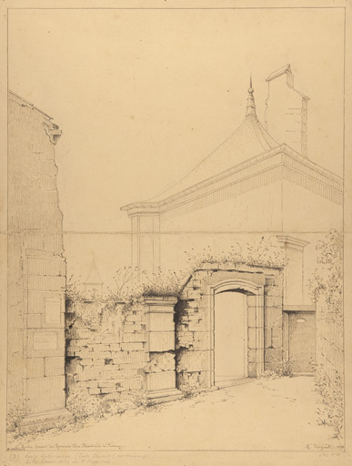 Ancien couvent des Révérends Pères Bénédictins de Faverney, 1898. © Mary Ruffinoni / Région Bourgogne-Franche-Comté, Inventaire du patrimoine - 2012