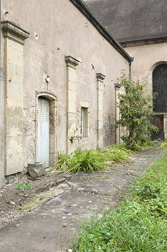 Détail de l'élévation ouest. © Mary Ruffinoni / Région Bourgogne-Franche-Comté, Inventaire du patrimoine - 2012