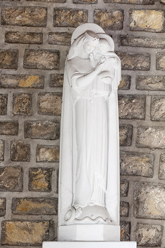 Statue de Vierge à l'Enfant. © Jérôme Mongreville / Région Bourgogne-Franche-Comté, Inventaire du patrimoine - 2012 Statue de Vierge à l'Enfant. © Jérôme Mongreville / Région Bourgogne-Franche-Comté, Inventaire du patrimoine - 2012