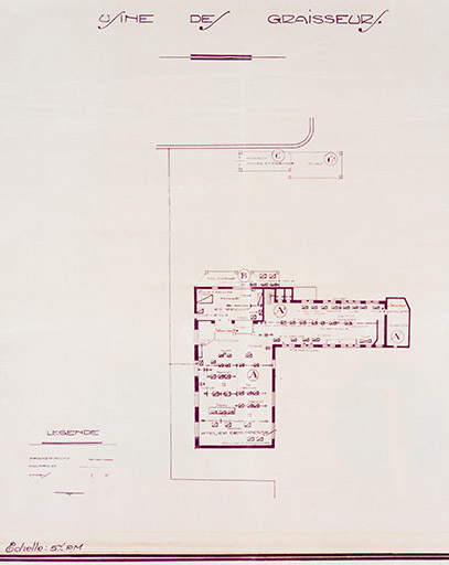 S[ocié]té A[nony]me d’Études et de Constructions Industrielles et Mécaniques, Damprichard (Doubs). Usine des graisseurs, [1927] © Jérôme Mongreville / Région Bourgogne-Franche-Comté, Inventaire du patrimoine - 2013
