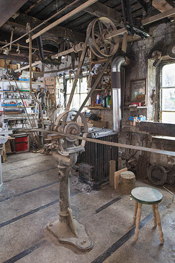 Atelier d'affûtage. © Mary Ruffinoni / Région Bourgogne-Franche-Comté, Inventaire du patrimoine - 2013