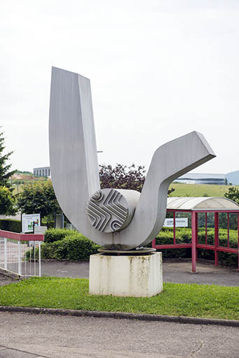 L'œuvre d'Edgard Pillet. © Mary Ruffinoni / Région Bourgogne-Franche-Comté, Inventaire du patrimoine - 2013