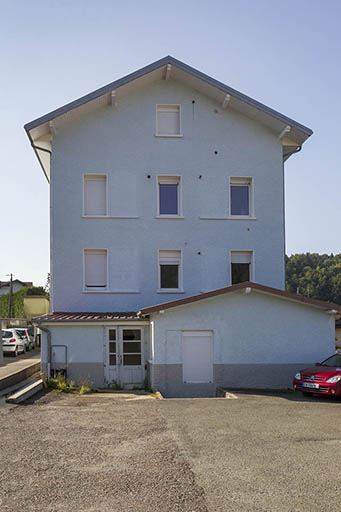 Façade latérale droite. © Yves Sancey / Région Bourgogne-Franche-Comté, Inventaire du patrimoine - 2013