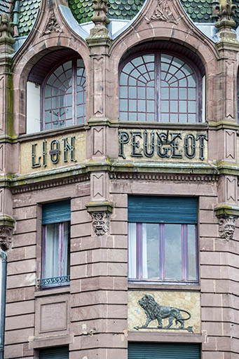 Elévation de la tour. © Jérôme Mongreville / Région Bourgogne-Franche-Comté, Inventaire du patrimoine - 2013