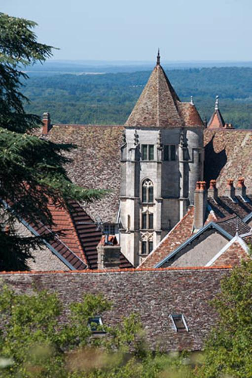 La tour d'escalier © Jérôme Mongreville / Région Bourgogne-Franche-Comté, Inventaire du patrimoine - 2013