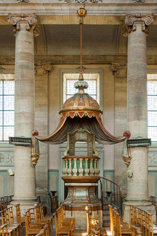 La chaire à prêcher © Jérôme Mongreville / Région Bourgogne-Franche-Comté, Inventaire du patrimoine - 2013