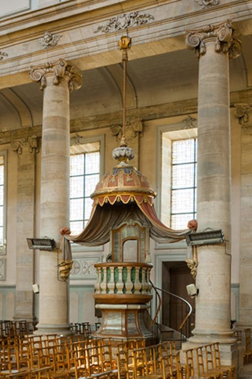 La chaire à prêcher © Jérôme Mongreville / Région Bourgogne-Franche-Comté, Inventaire du patrimoine - 2013