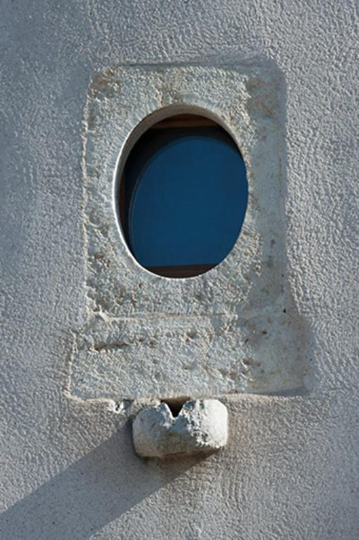 Détail de l'oculus et de la "goulotte" © Jérôme Mongreville / Région Bourgogne-Franche-Comté, Inventaire du patrimoine - 2013