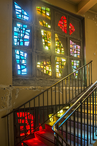 Vue du cinquième niveau. © Mary Ruffinoni / Région Bourgogne-Franche-Comté, Inventaire du patrimoine - 2014