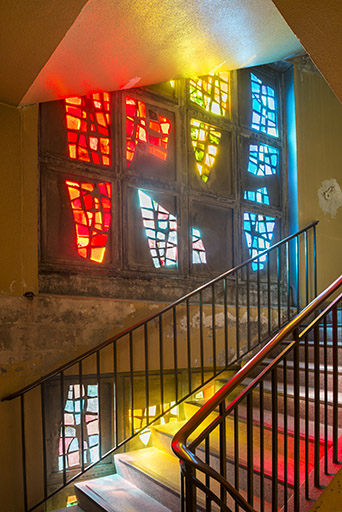 Vue du troisième niveau. © Mary Ruffinoni / Région Bourgogne-Franche-Comté, Inventaire du patrimoine - 2014