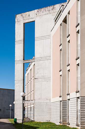 Internat : façade antérieure. © Jérôme Mongreville / Région Bourgogne-Franche-Comté, Inventaire du patrimoine - 2014