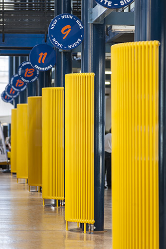 Rue forum : signalétique. © Jérôme Mongreville / Région Bourgogne-Franche-Comté, Inventaire du patrimoine - 2014