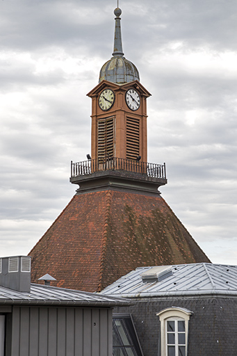 Clocher de la tour des jacobins. © Sonia Dourlot / Région Bourgogne-Franche-Comté, Inventaire du patrimoine - 2014