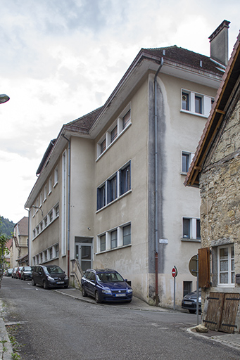 site des oratoriens : façades Nord des bâtiments, rue de la comédie. © Sonia Dourlot / Région Bourgogne-Franche-Comté, Inventaire du patrimoine - 2014 site des oratoriens : façades Nord des bâtiments, rue de la comédie. © Sonia Dourlot / Région Bourgogne-Franche-Comté, Inventaire du patrimoine - 2014