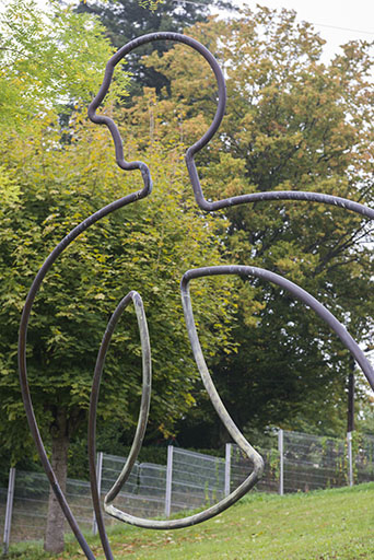 Sculpture réalisée par les élèves, détail. © Mary Ruffinoni / Région Bourgogne-Franche-Comté, Inventaire du patrimoine - 2014