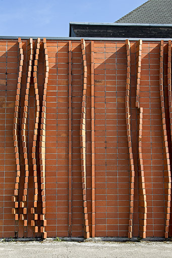 Détail du mur sud. © Sonia Dourlot / Région Bourgogne-Franche-Comté, Inventaire du patrimoine - 2014