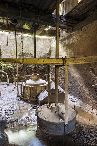 La chambre d'eau des turbines. © Jérôme Mongreville / Région Bourgogne-Franche-Comté, Inventaire du patrimoine - 2015