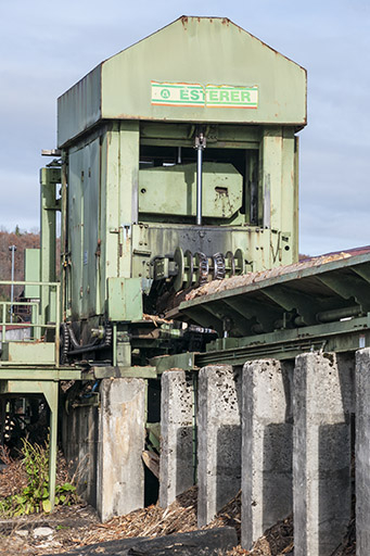 Poste d'écorçage. © Jérôme Mongreville / Région Bourgogne-Franche-Comté, Inventaire du patrimoine - 2015