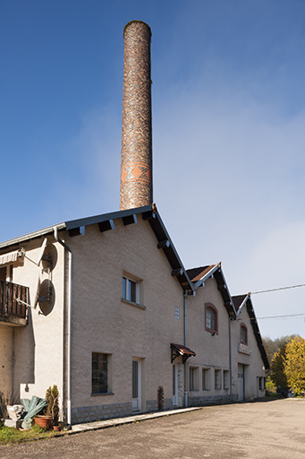 Vue de trois quarts gauche de la salle des machines. © Jérôme Mongreville / Région Bourgogne-Franche-Comté, Inventaire du patrimoine - 2015
