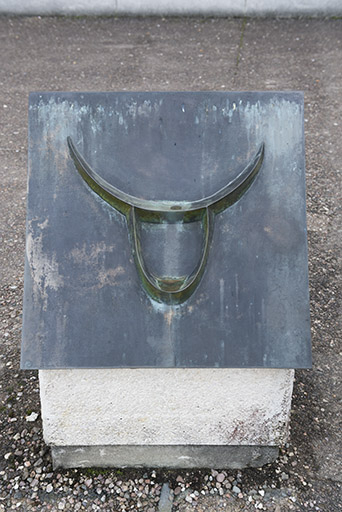 Détail d'une stèle. Taurus. Le taureau. © Mary Ruffinoni / Région Bourgogne-Franche-Comté, Inventaire du patrimoine - 2015