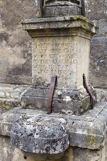 Inscription. © Sonia Dourlot / Région Bourgogne-Franche-Comté, Inventaire du patrimoine - 2015