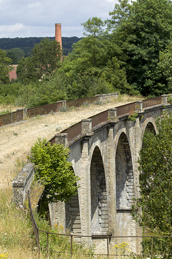 Le tablier du viaduc. © Sonia Dourlot / Région Bourgogne-Franche-Comté, Inventaire du patrimoine - 2015