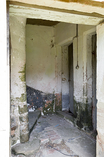 Bas de l'escalier à vis, maison Thysac. © Sonia Dourlot / Région Bourgogne-Franche-Comté, Inventaire du patrimoine - 2015